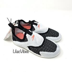 Speedo Surf Strider Water Shoes White Black Small Size 11/12